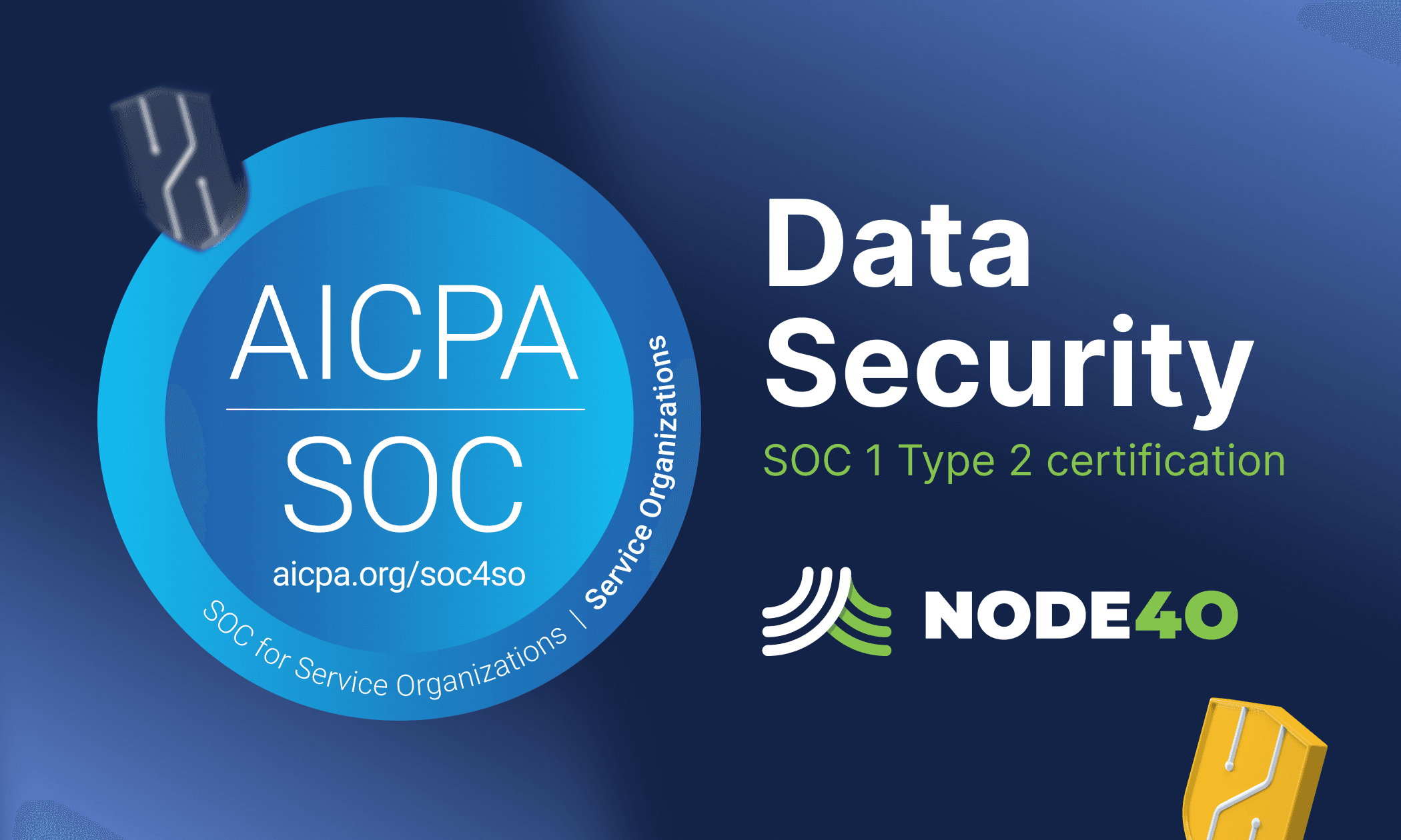 NODE40 is SOC 1 Type 2 Certified